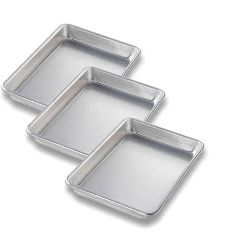 9" x 6" Eighth Size Sheet Pan 16 Gauge Aluminum Chicago Metallic