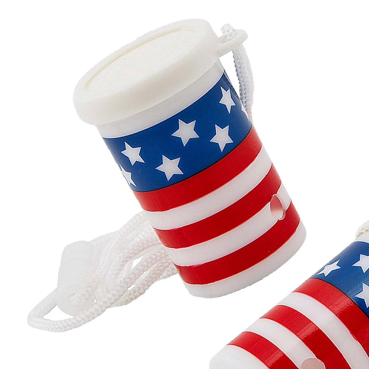 2 1/4" Patriotic Red, White & Blue Air Blaster Toys 12 Pc.