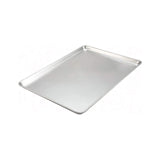 26" x 18" x 1 1/8" Full Size Sheet Pan 18 Gauge Aluminum Open Bead Rim