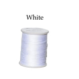 200 Yards White Small 100% Polyester Thread Strong & Versatile Sewing Thread