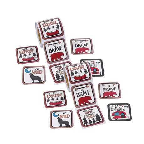 Classroom Adventure Sticker Roll 100 Pieces