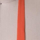 3 Yards Neon Orange Fold Over Elastic 5/8" Stretch Bias Trim for Hairbands & Masks
