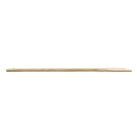 36" Wooden Stirring Paddle with Angled Edge