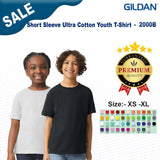 Gildan® Short Sleeve Ultra Cotton Crewneck Youth T-Shirt