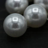 1 Dozen Ivory Pearl Beads with Metal Hooks 11mm Hanging Embellishments for Bridal Crafts