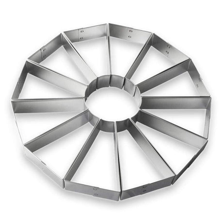 Trapezoid Cookie Platter Cutter 3 3/8 in B0712