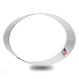 Oval Cookie Cutter 4 in by 2.75 in B0708