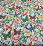Kelly Ripa Home Social Butterfly Petunia 100 Percent Cotton Fabric - Vibrant Multi Color Butterfly Print, 54" Width (By The Yard)