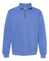Comfort Colors® Garment-Dyed Quarter Zip Long Sleeve Sweatshirt