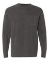 Comfort Colors® Garment-Dyed Heavyweight Crewneck Long Sleeve Pocket T-Shirt