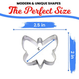 Butterfly Cookie Cutter 2.5 In. B565