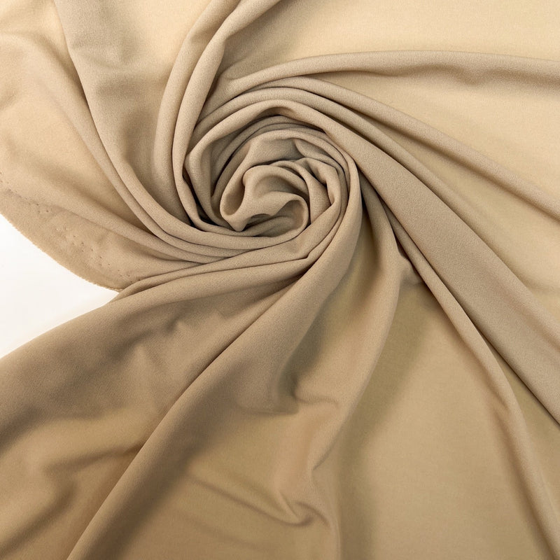 Polyamide Elastane Knitted Fabric Beige