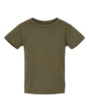 RADYAN® Infant Cotton Crewneck Short Sleeve Jersey T-shirt