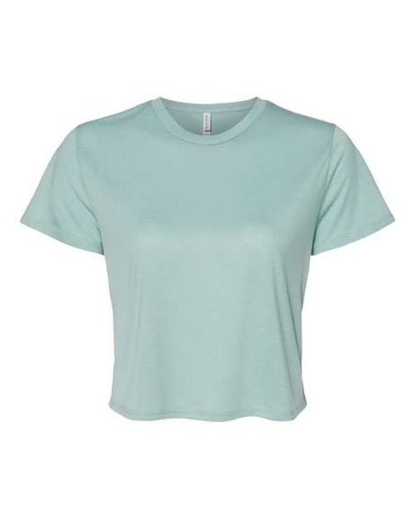 BELLA + CANVAS® Women’s Flowy Crop Short Sleeve Tee