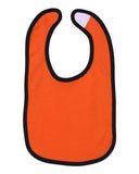 RADYAN® Infant Contrast Trim Premium Jersey Bib