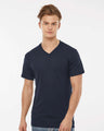 Tultex® Unisex Poly Rich Short Sleeve V-Neck T-Shirt