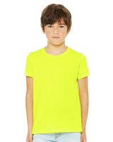 BELLA + CANVAS® Youth CVC Jersey Crew Neck Short Sleeve Tee - 3001YCVC