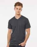 Tultex® Unisex Poly Rich Short Sleeve V-Neck T-Shirt