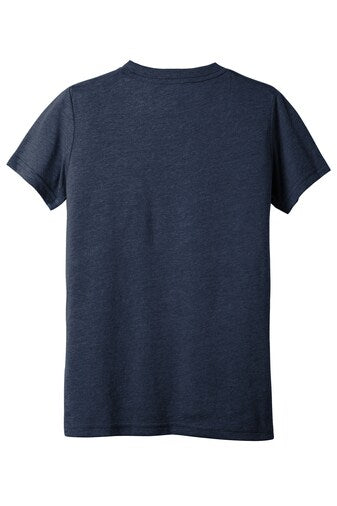 BELLA + CANVAS BELLA CANVAS Youth Triblend Crewneck Short Sleeve Tee in Grey Triblend