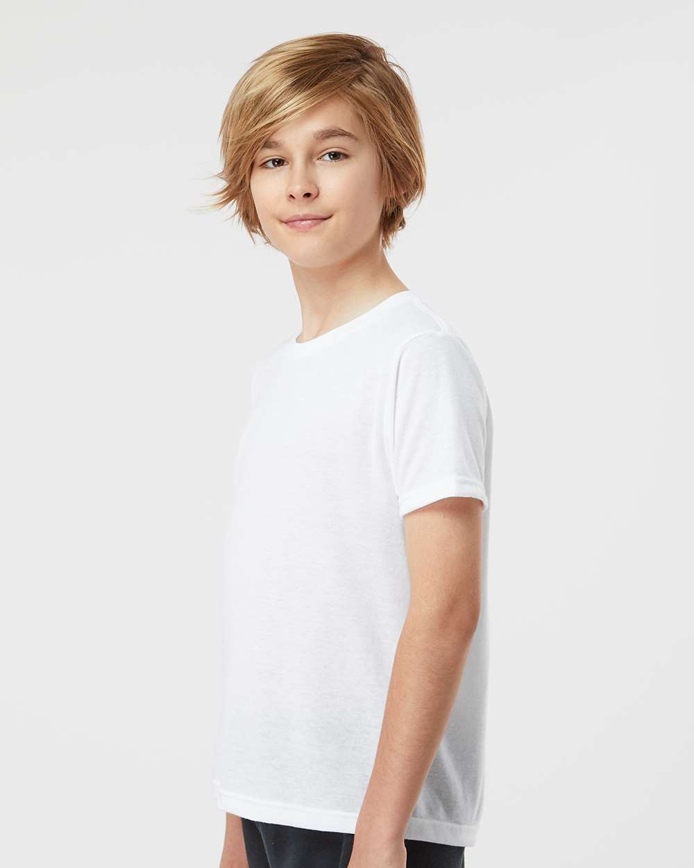 Tultex® Crewneck Short Sleeve Youth Poly-Rich T-Shirt