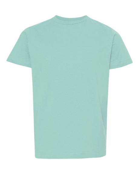 Youth Fine Jersey Crewneck Short Sleeve Tee