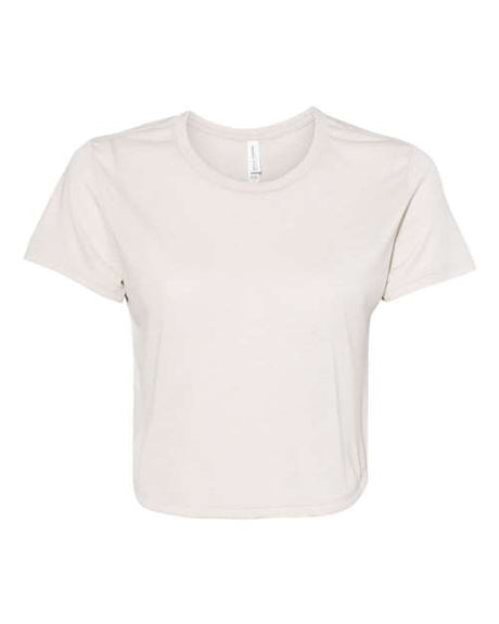 BELLA + CANVAS® Women’s Flowy Crop Short Sleeve Tee