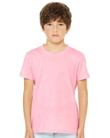 BELLA + CANVAS® Youth Jersey Crewneck Short Sleeve Tee
