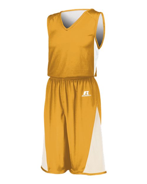 Russell Athletic - Youth Reversible Basketball Jersey | 100% polyester Ultra Lite fabric | Unleash Your Style with Our sportswear | RADYAN®