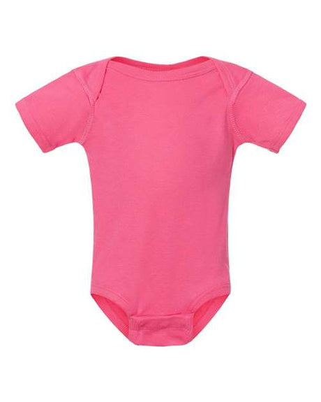 Rabbit Skins® Infant Short Sleeve Baby Rib Bodysuit