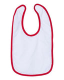 RADYAN® Infant Contrast Trim Premium Jersey Bib
