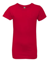Next Level® Girls Cotton Princess Crewneck Short Sleeve T-Shirt
