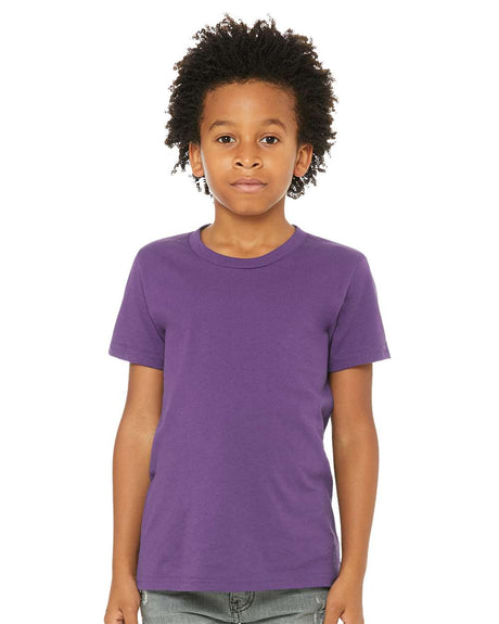 BELLA + CANVAS® Youth Jersey Crewneck Short Sleeve Tee