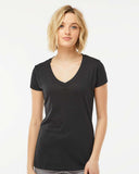 Tultex® Women's Poly-Rich V-Neck Short Sleeve T-Shirt