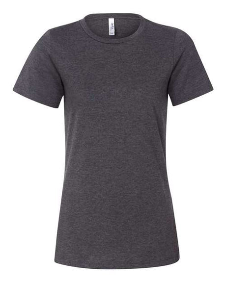 BELLA + CANVAS® Women’s Relaxed Fit Short Sleeve Heather CVC Tee