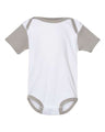 RADYAN® Infant Baby Rib Crewneck Short Sleeve Bodysuit