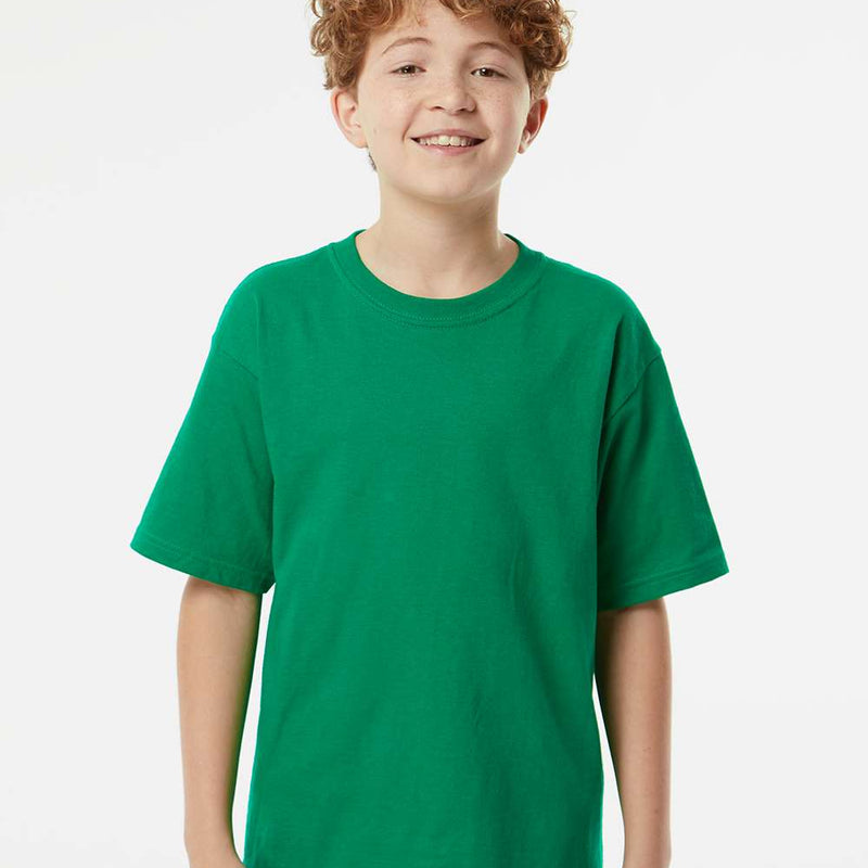 Youth Gold Soft Touch Crewneck Short Sleeve T-Shirt