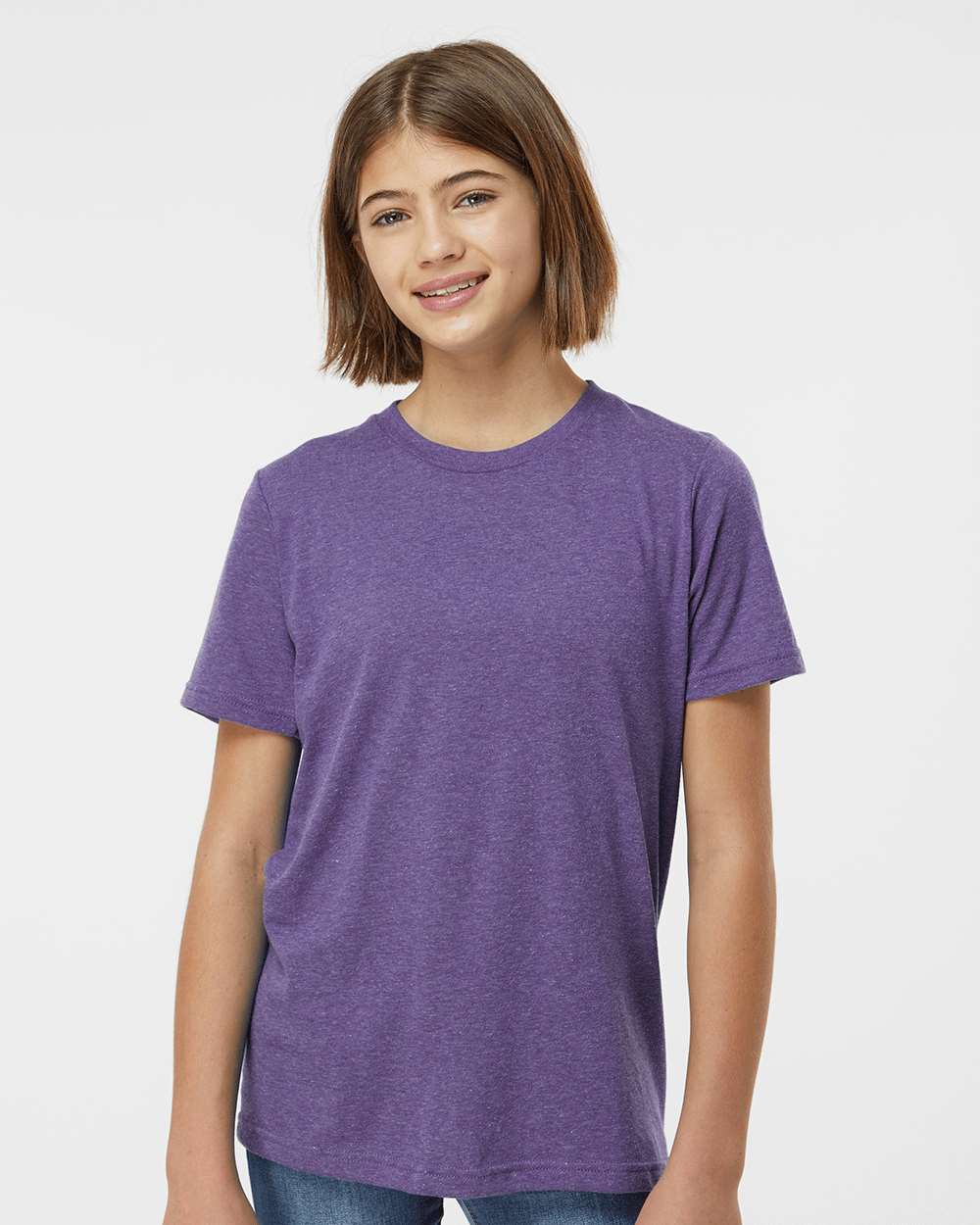 Tultex® Crewneck Short Sleeve Youth Poly-Rich T-Shirt
