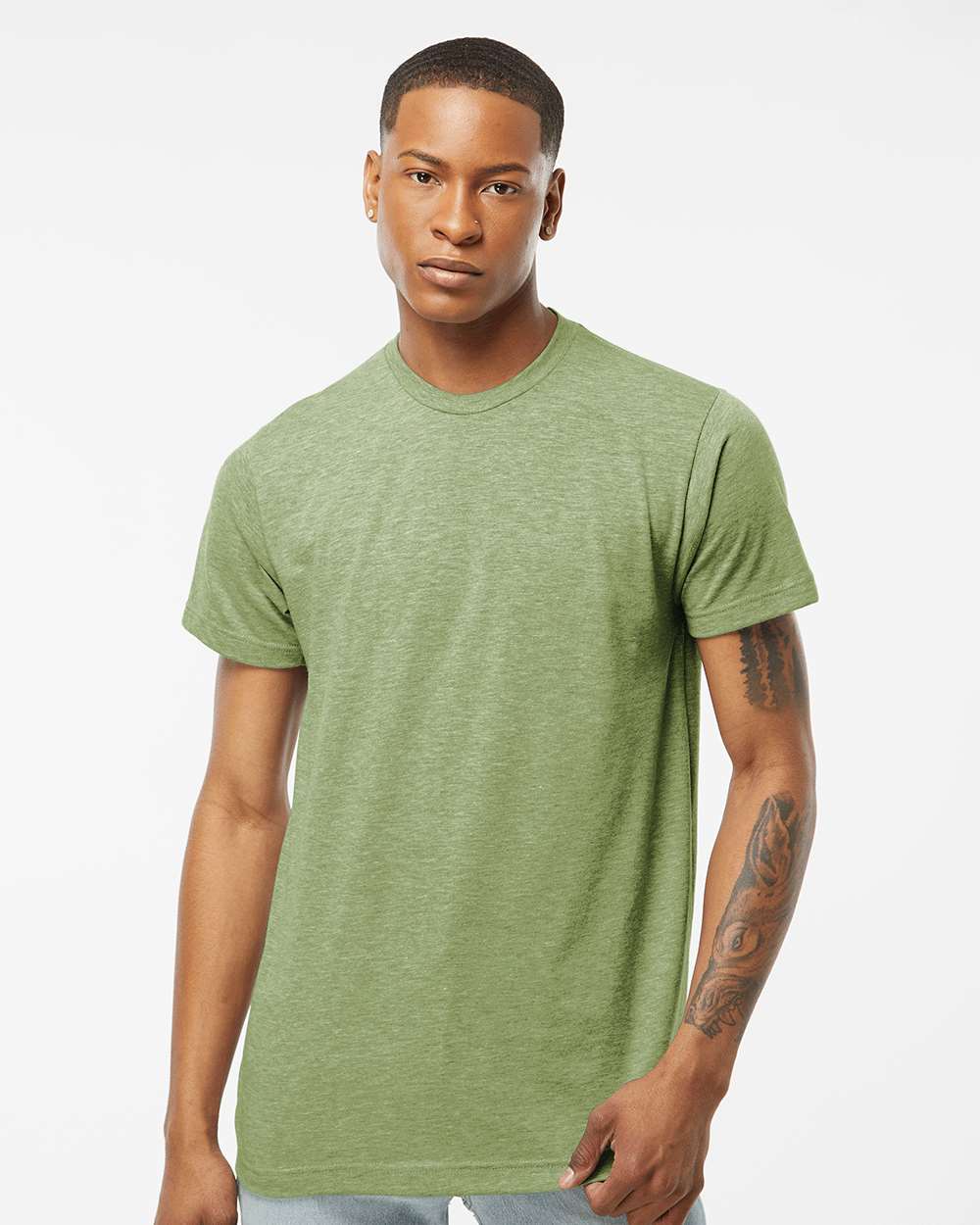 Tultex® Unisex Poly Rich Short Sleeve Crew-neck T-Shirt