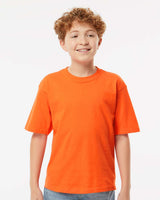 Youth Gold Soft Touch Crewneck Short Sleeve T-Shirt