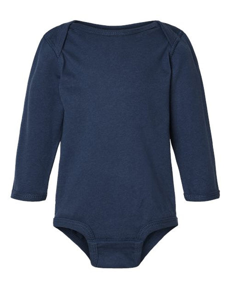 Rabbit Skins® Infant Fine Jersey Long Sleeve Bodysuit