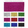 Hologram Spotlight Sequin Polyester Fabric - Kelly/Purple Hologram Sequin, 44" Wide (Rolled On Tube)