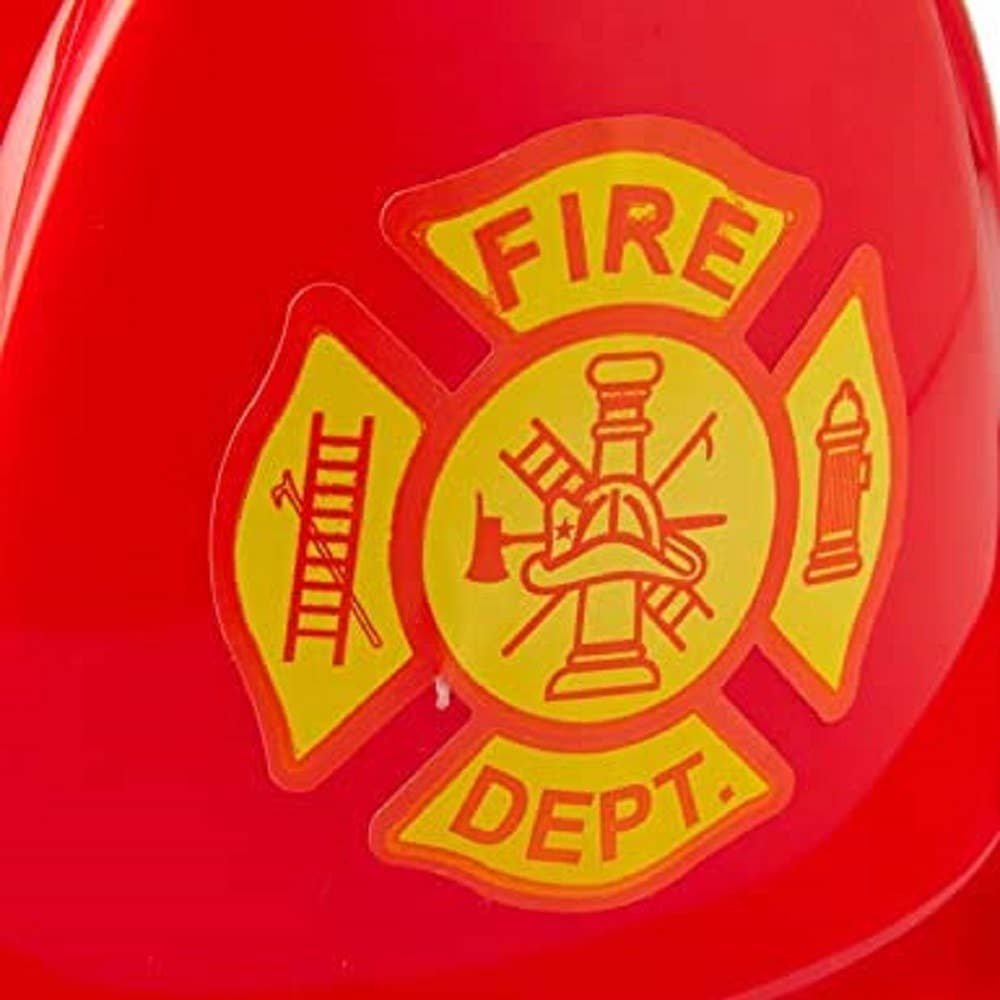 Red Fire Helmet Costume