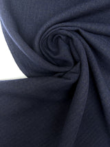 Wool Viscose Woven Purple Black