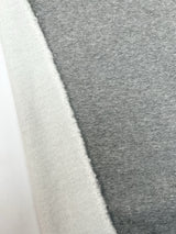 Cotton French Terry Melange Gray