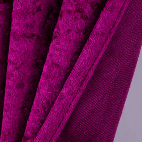 Velvet Backdrop Drape Panel 12 ft x 57 in Magenta/Azalea