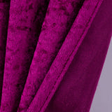 Velvet Backdrop Drape Panel 14 ft x 57 in Magenta/Azalea