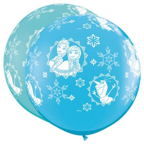 Latex Balloons 36 Inch Anna Elsa Olaf