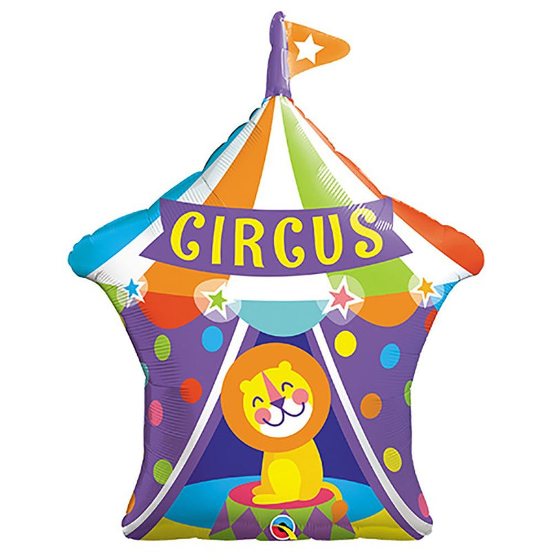 Circus Lion Foil Balloon 36 Inch