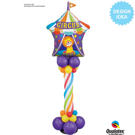 Circus Lion Foil Balloon 36 Inch
