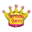 Foil Balloon Birthday Queen 36 Inch